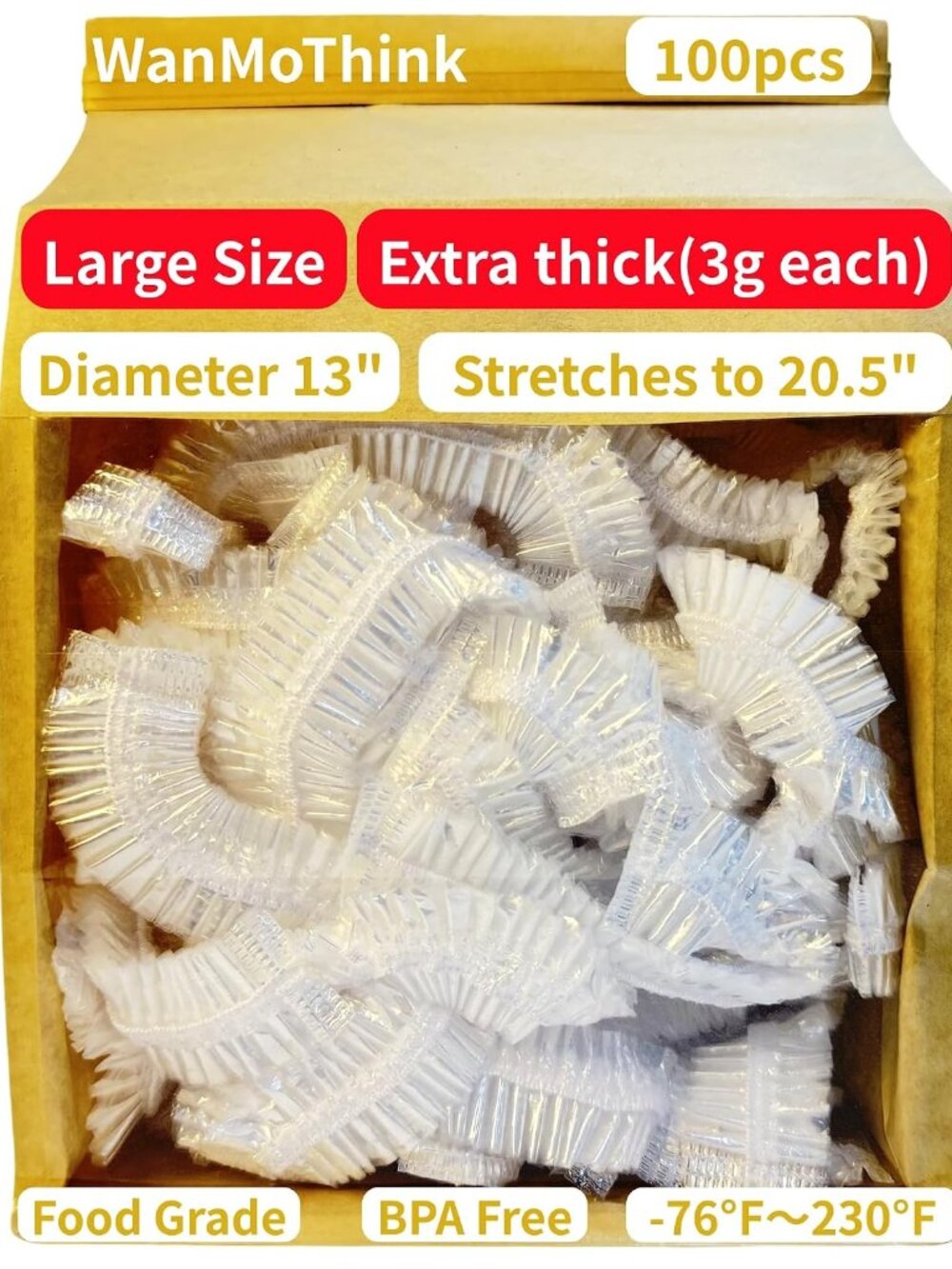 100 Bowl Covers Bread Proofing Sourdough Bread Baking Supplies